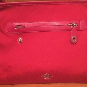 Red coach cross body